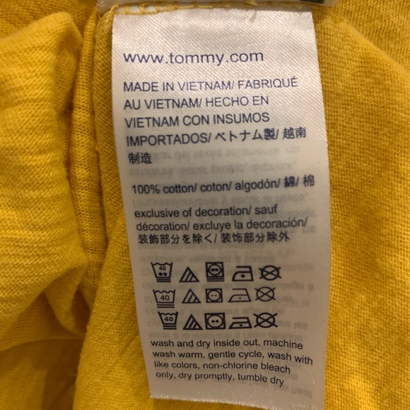 Tommy Hilfiger Yellow T-shirt - Picture 4 of 4